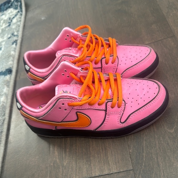 Pink powerpuff sneakers